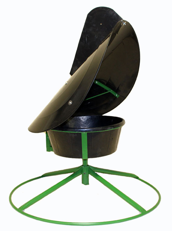 Round Base Feeder No tip feeder Farm Supplies